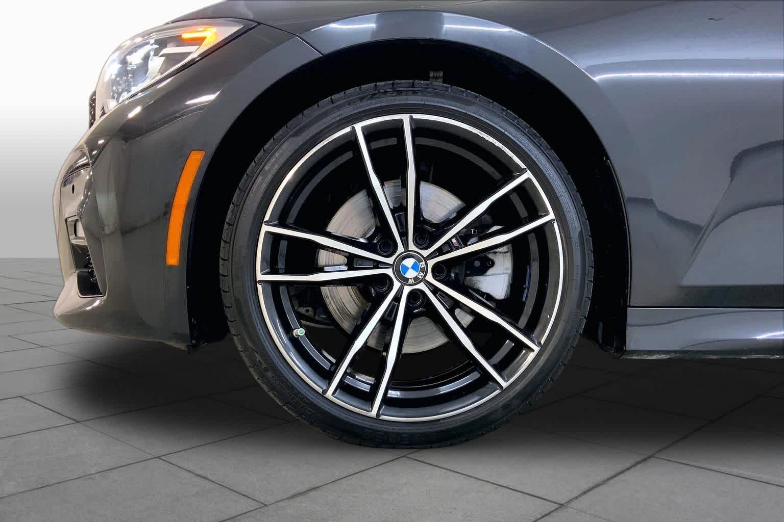 Used 2021 Black Sapphire Metallic BMW 330i xDrive image 10
