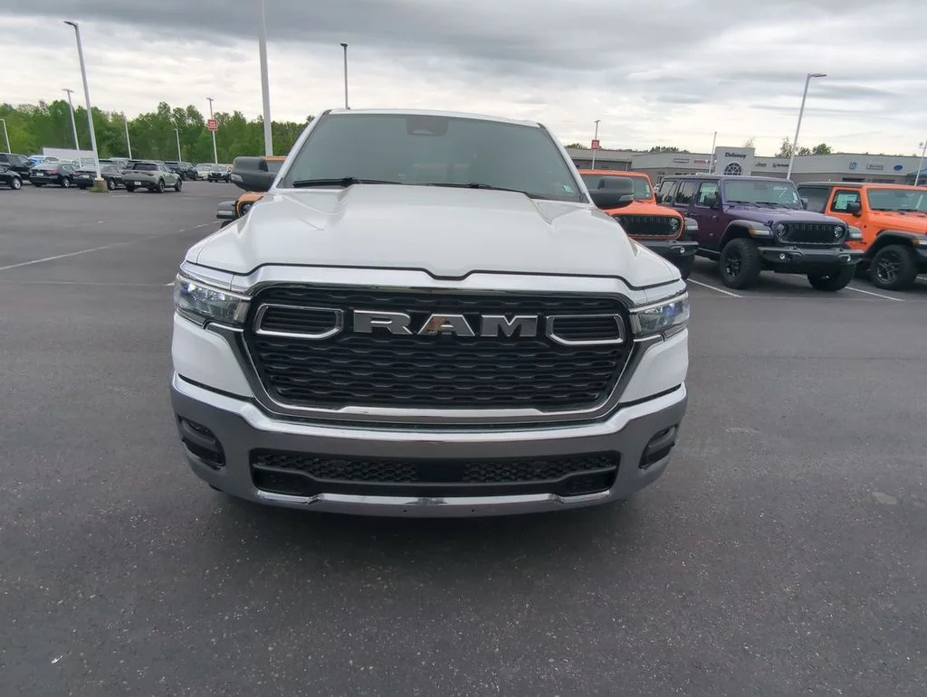 New 2026 Bright White Clear-Coat Exterior Paint RAM Big Horn/Lone Star image 3