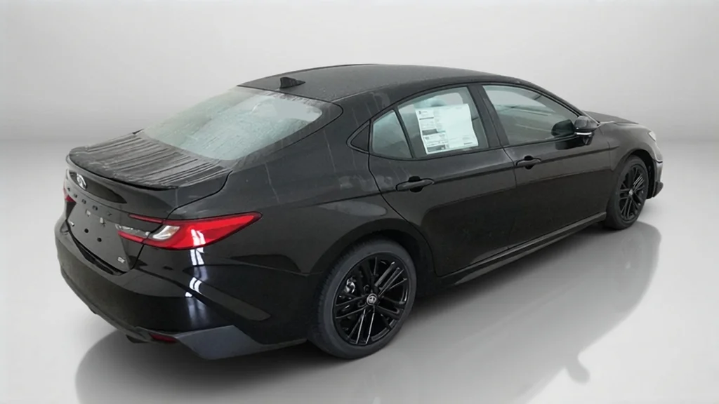 New 2026 Midnight Black Metallic Toyota SE image 9