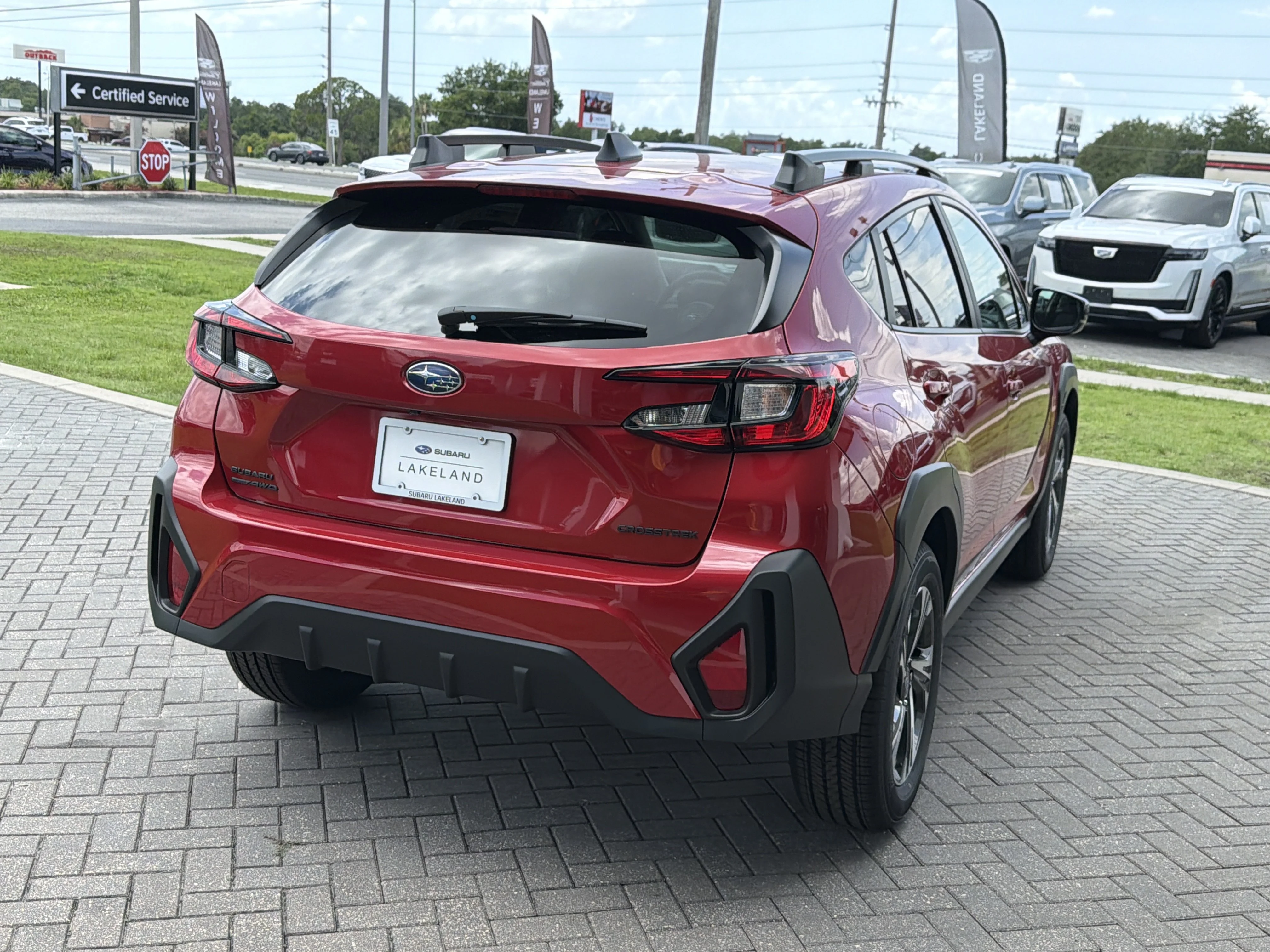 New 2026 LITHIUM RED PEARL Subaru Premium image 6