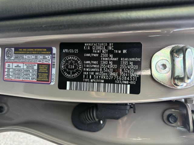Used 2025 Wolf Gray Kia X-Line SX Prestige image 25