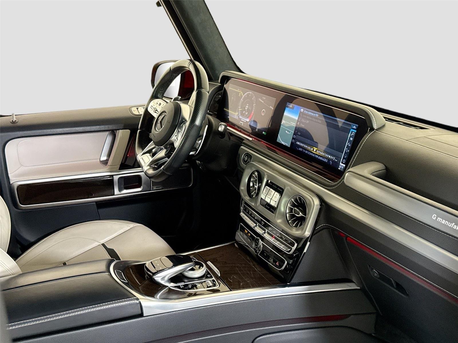 Used 2021 designo Cardinal Red Metallic Mercedes-Benz AMG® G 63 | Brabus Widebody image 35