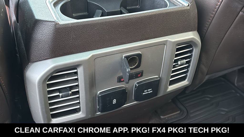 Used 2018 Magma Red Metallic Ford King Ranch image 8