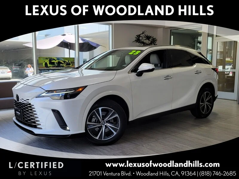Certified Used 2023 EMINENT WHITE PEARL LEXUS RX 350 PREMIUM FWD image 1