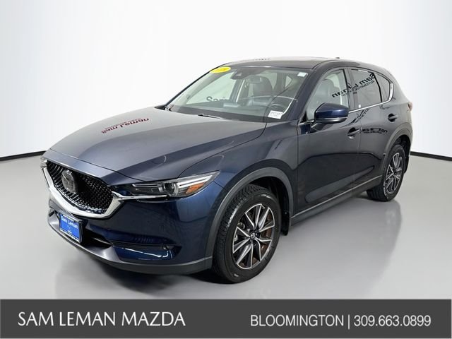 Used 2018 Blue Mazda Grand Touring image 3