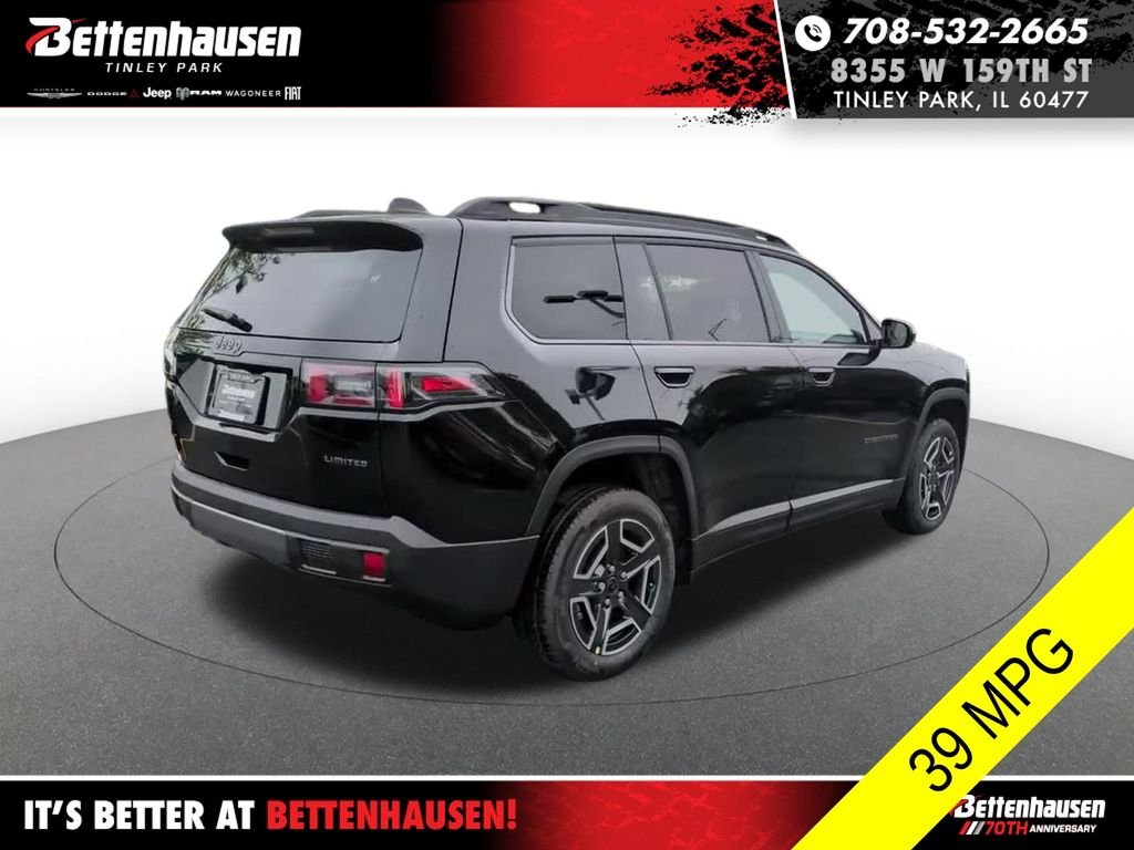 New 2026 Diamond Black Crystal Pearl-Coat Exterior Paint Jeep Limited image 6