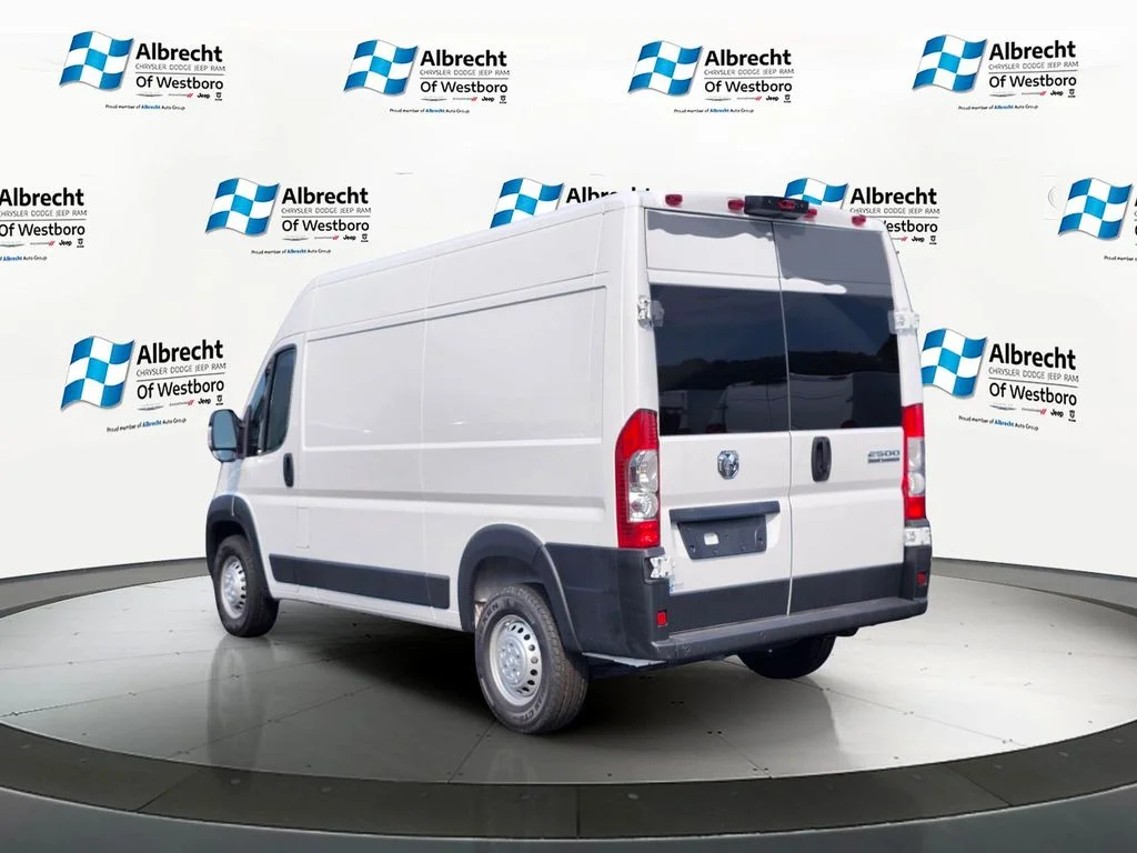 New 2026 Bright White Clearcoat RAM High Roof image 3