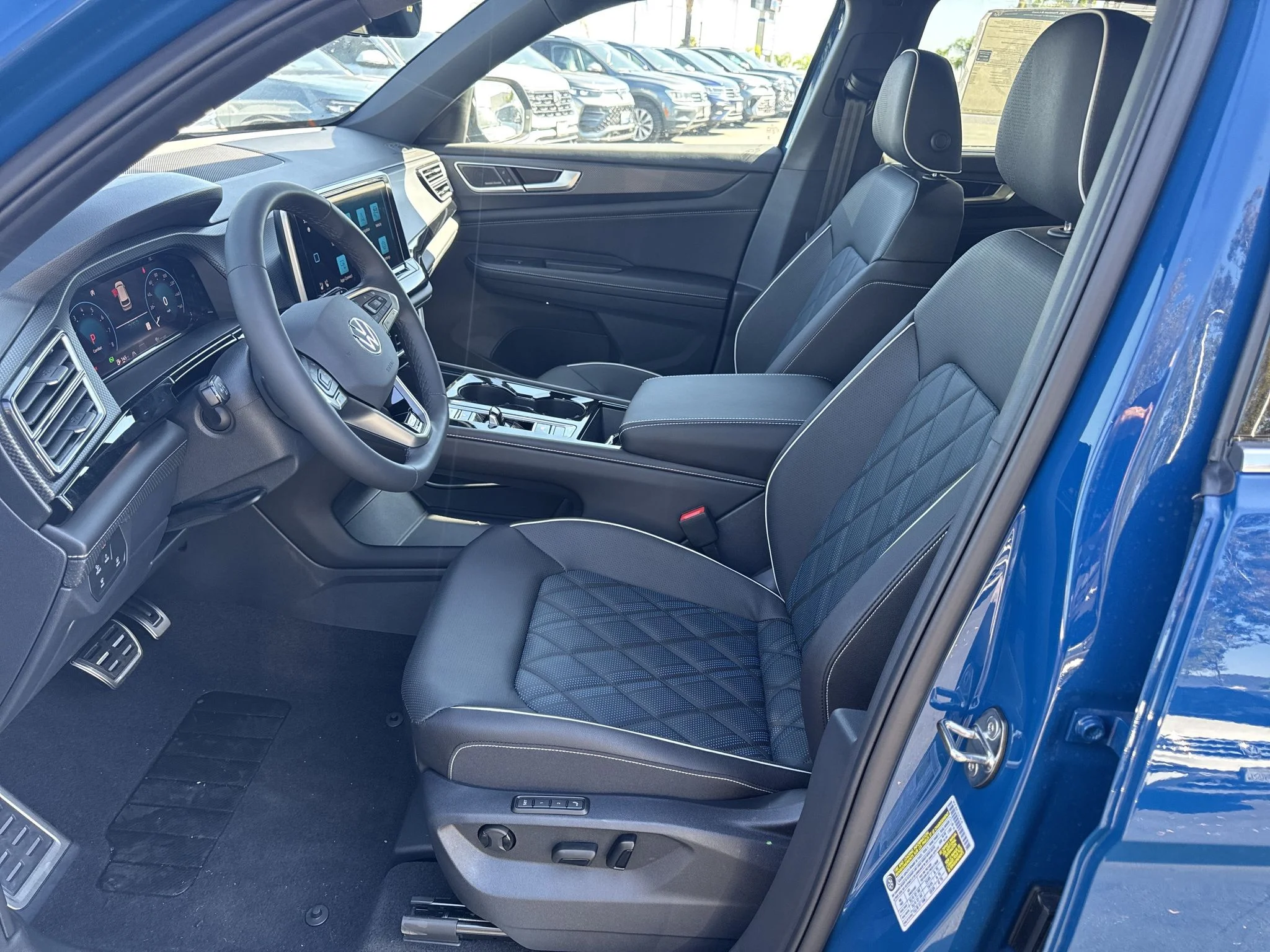 New 2026 Mountain Lake Blue Metallic Volkswagen 2.0T SEL Premium R-Line image 14