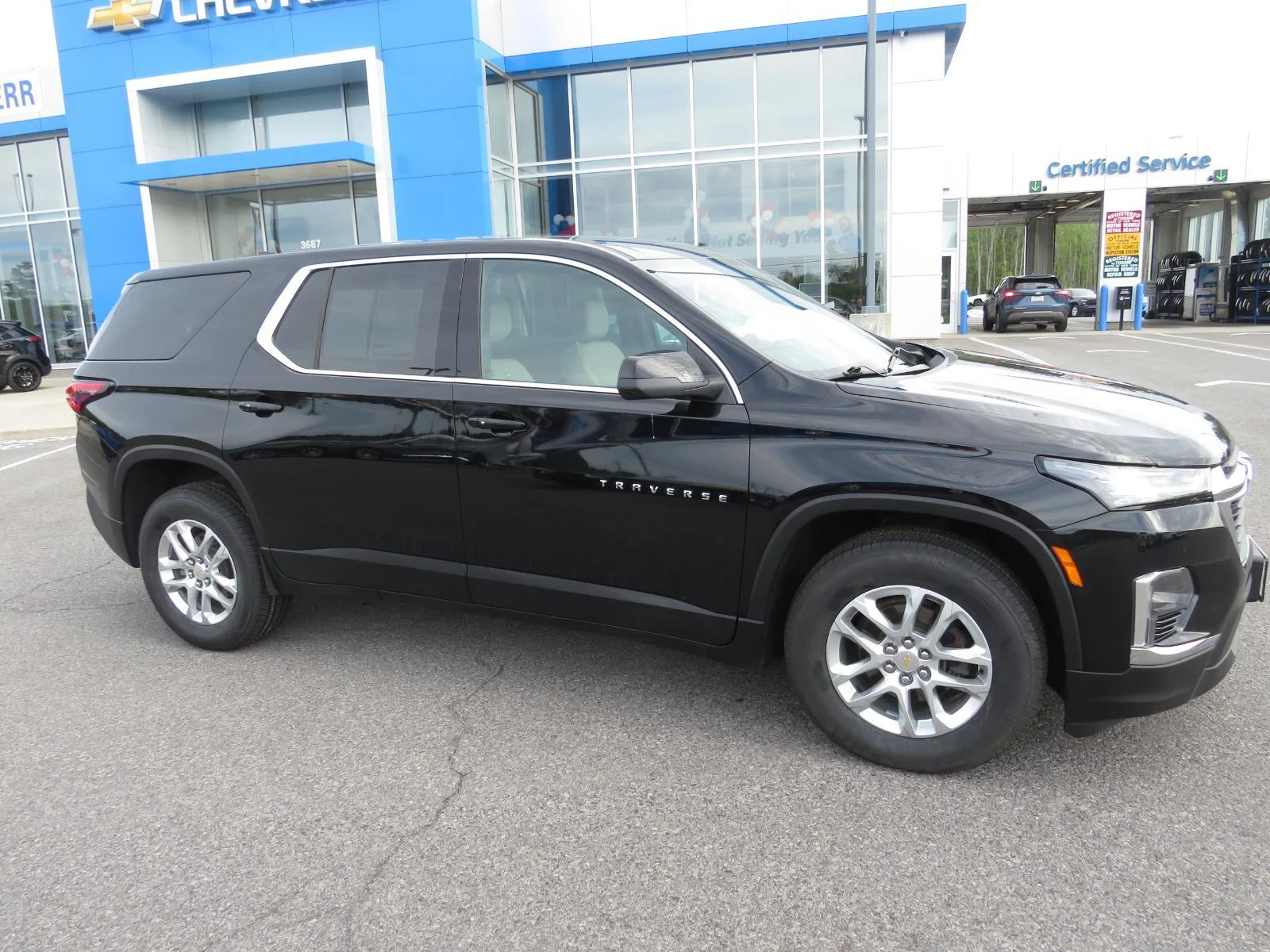 Used 2023 Mosaic Black Metallic Chevrolet LS image 6