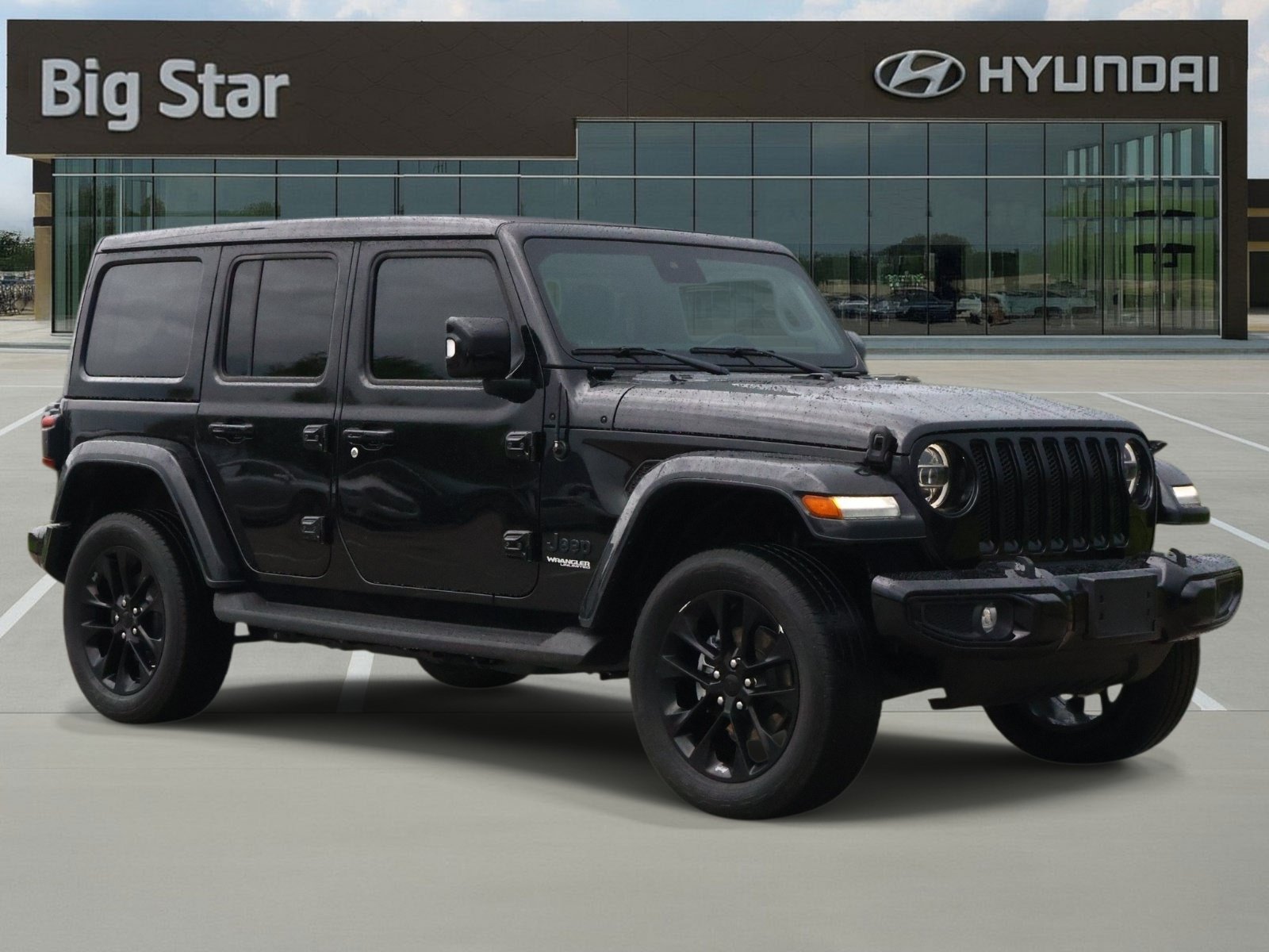 Used 2022 Black Clearcoat Jeep Unlimited Sahara High Altitude image 6