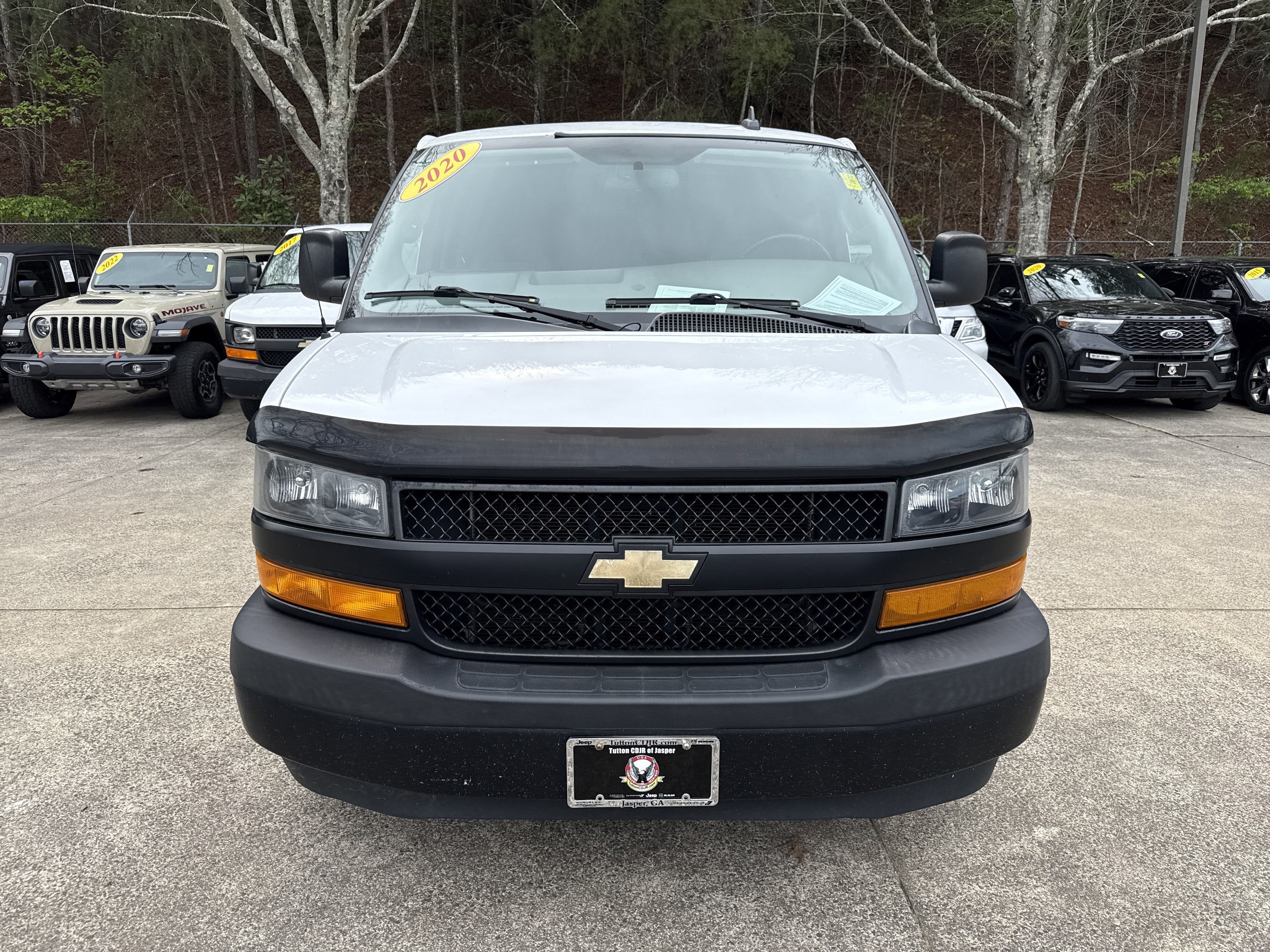 Used 2020 Chevrolet Express Cargo Work Van with VIN 1GCWGAFG7L1149648 for sale in Jasper, GA