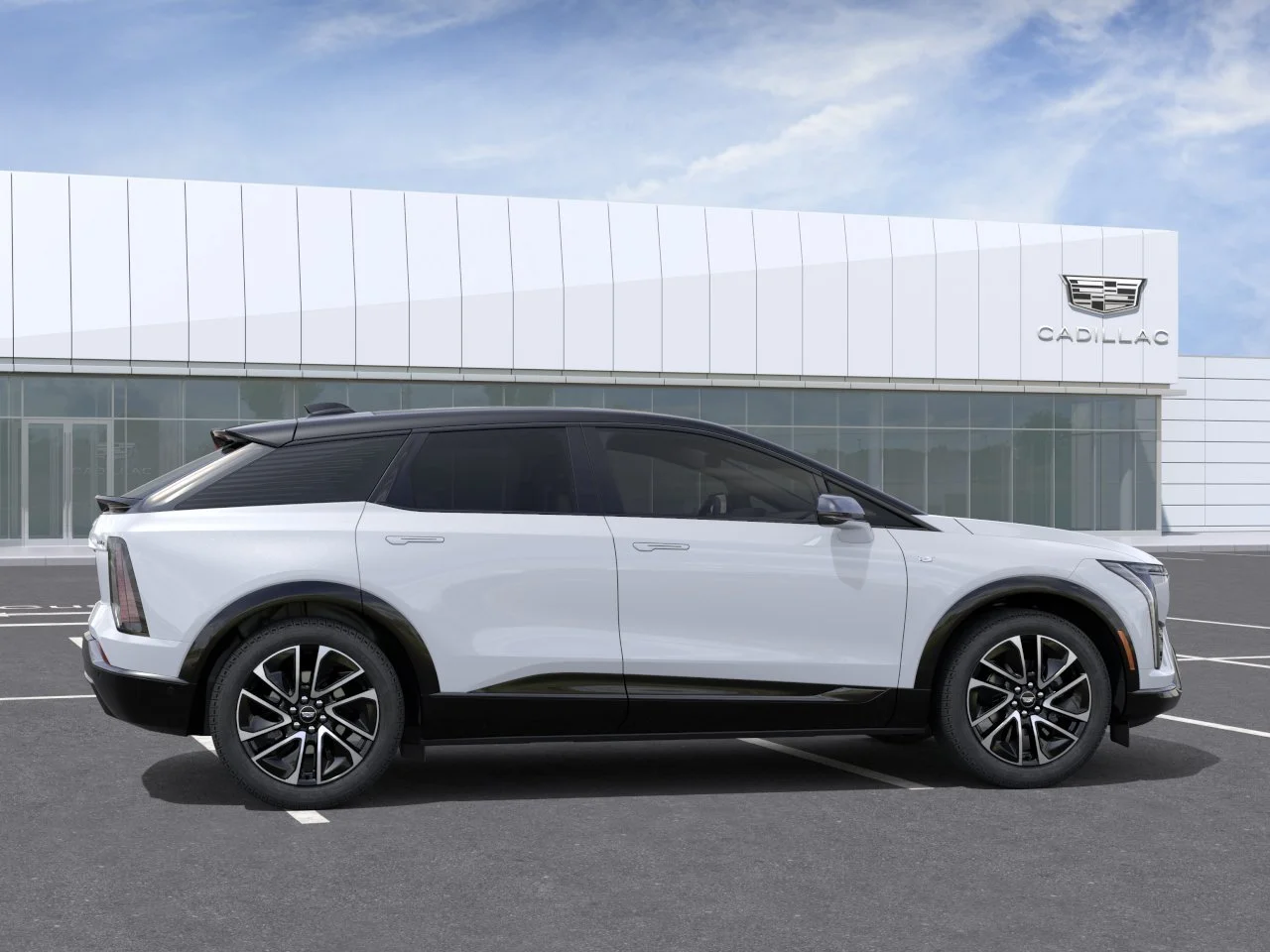 New 2026 Vibrant White Tricoat Cadillac Sport image 6