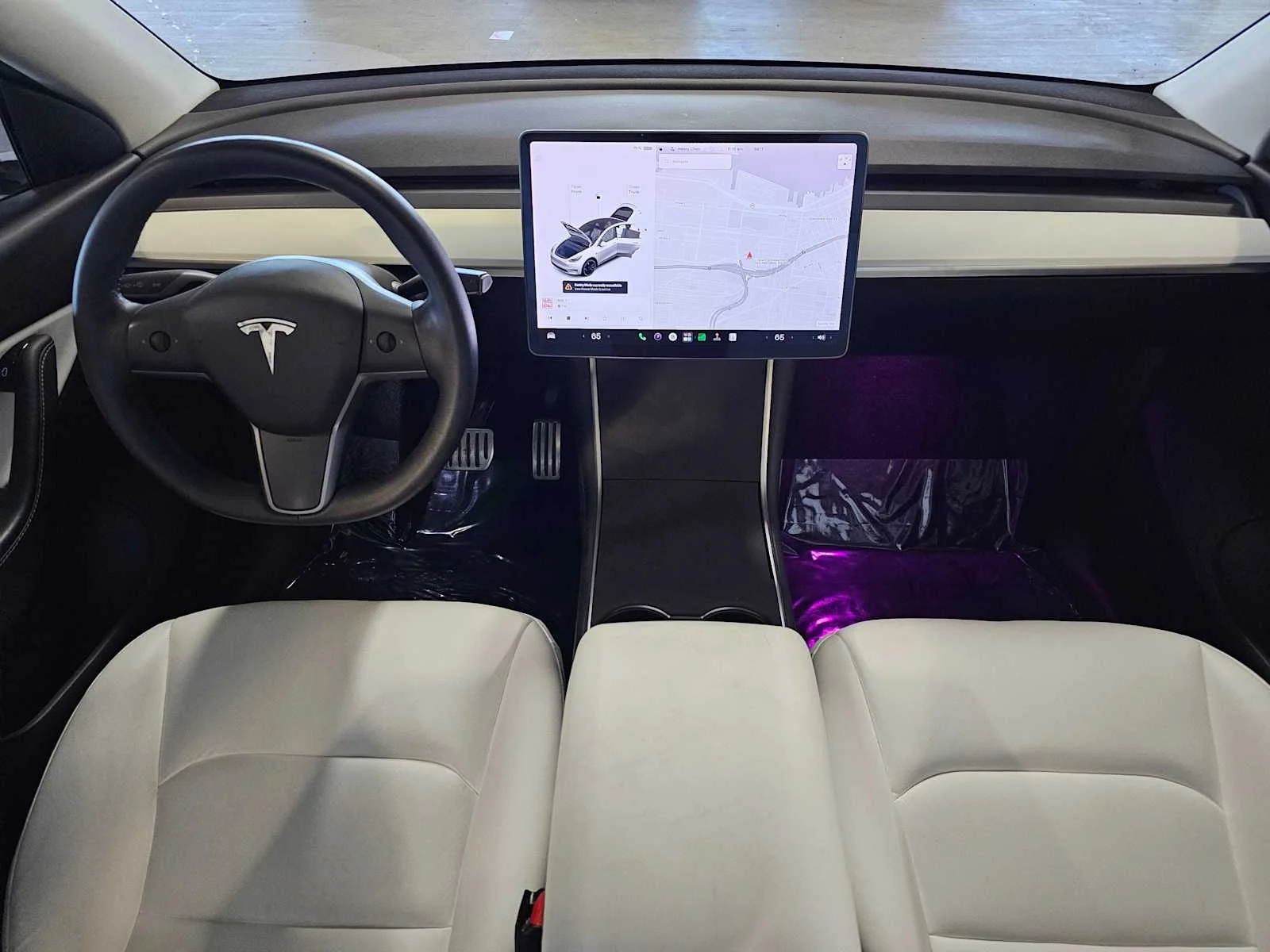 Used 2020 Pearl White Multi-Coat Tesla Performance image 10