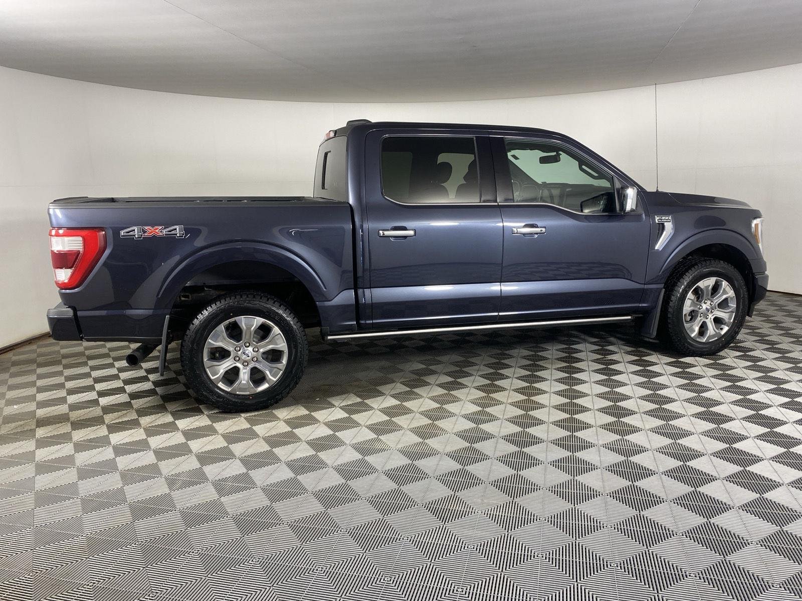 Used 2021 Smoked Quartz Metallic Tinted Clearcoat Ford Platinum image 11