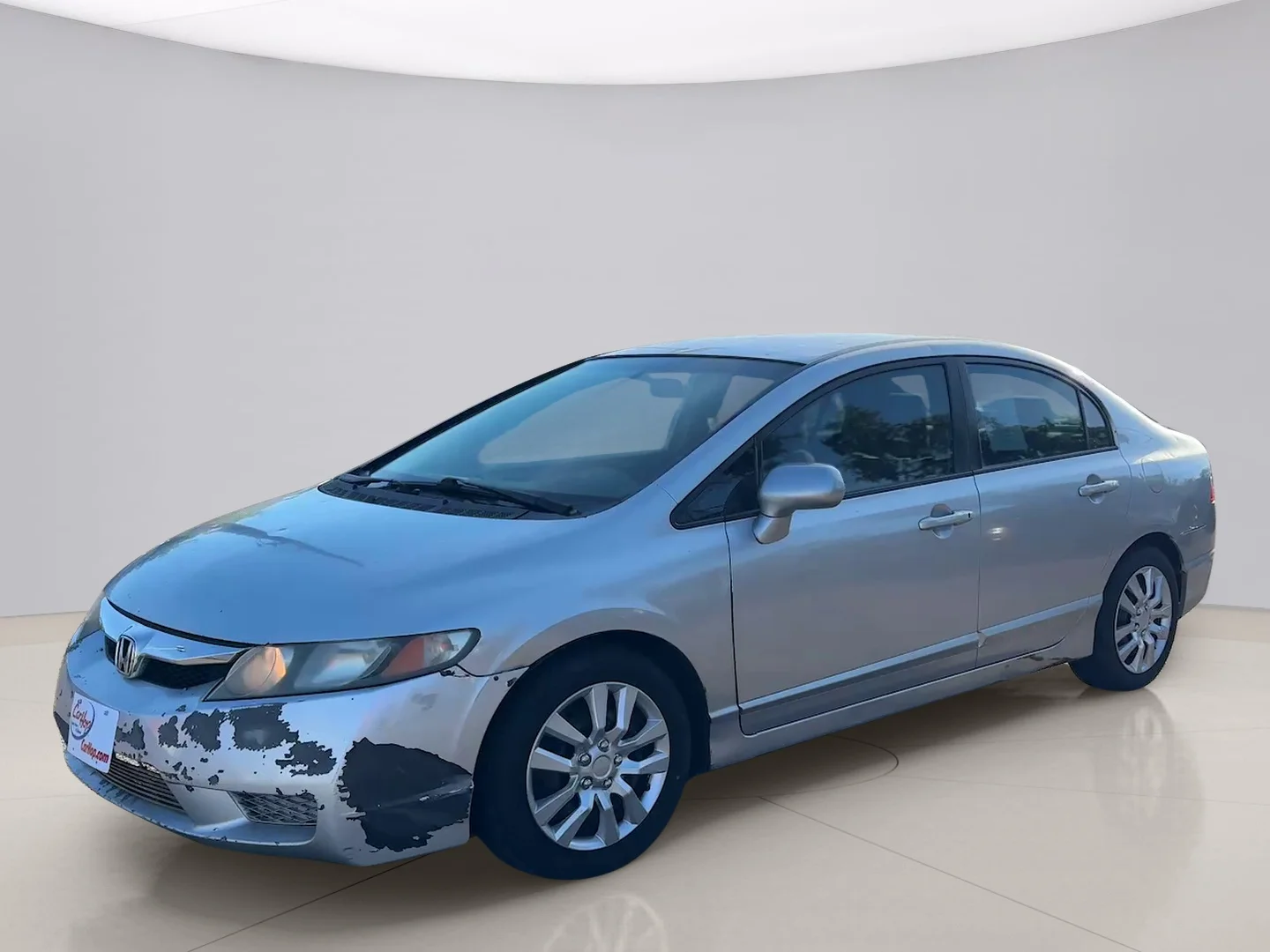 Used 2010 Silver Honda LX SEDAN image 1