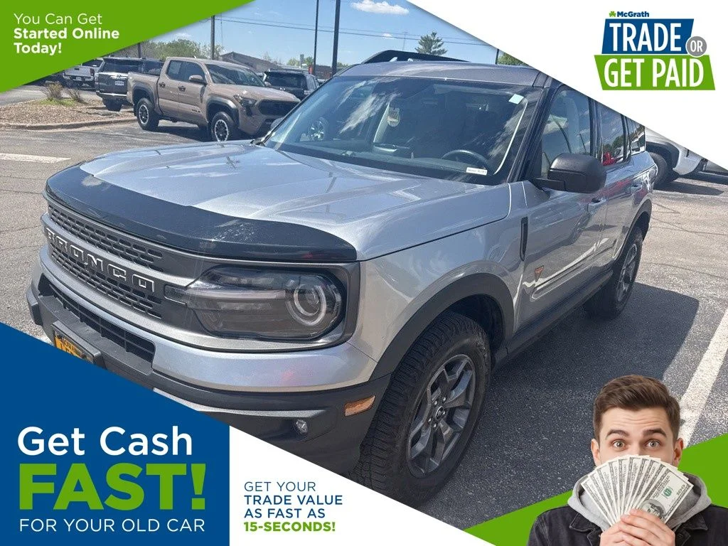 Used 2021 Silver Ford Badlands image 1