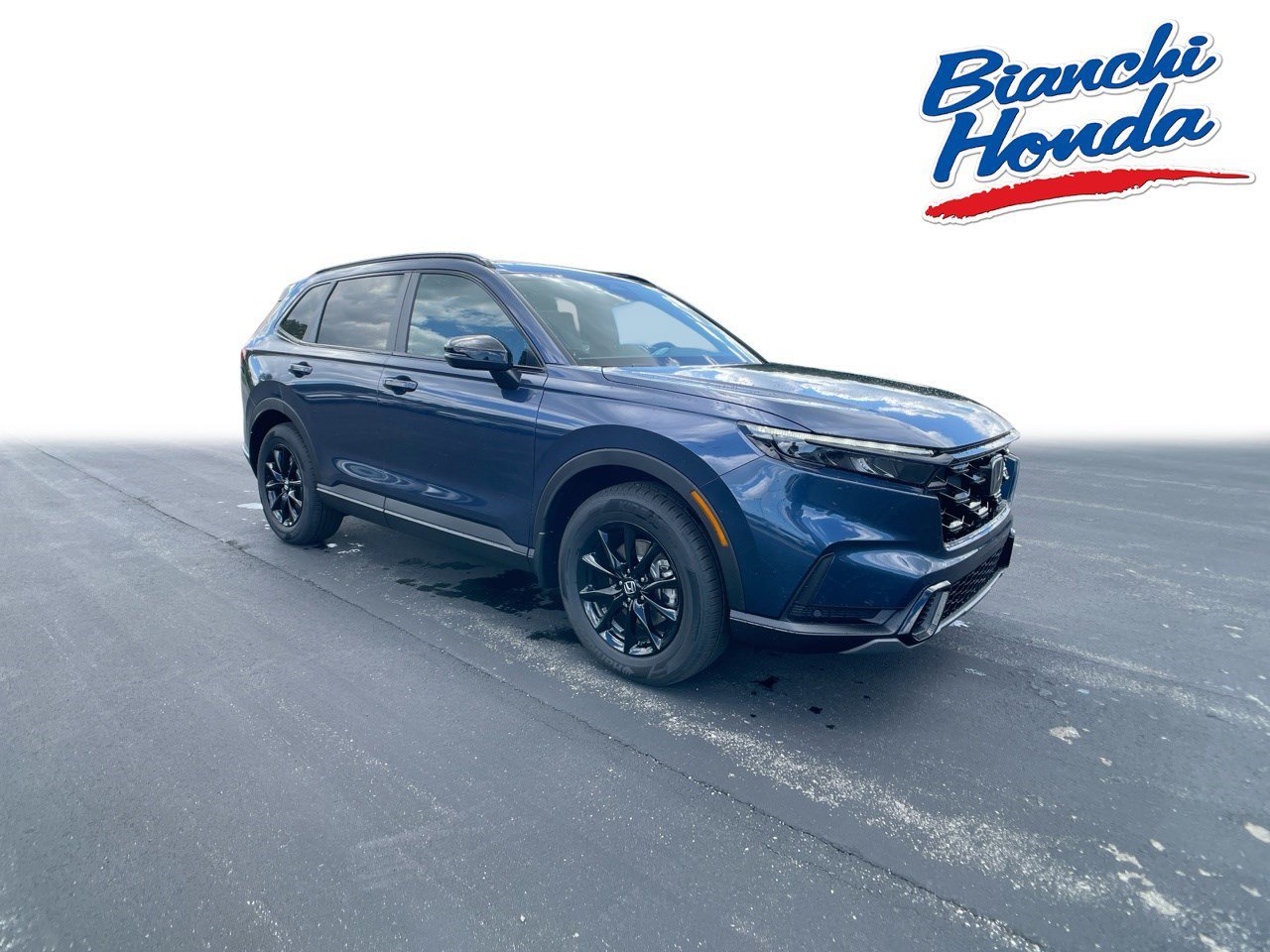 New 2026 Canyon River Blue Metallic Honda AWD Sport-L Hybrid image 1