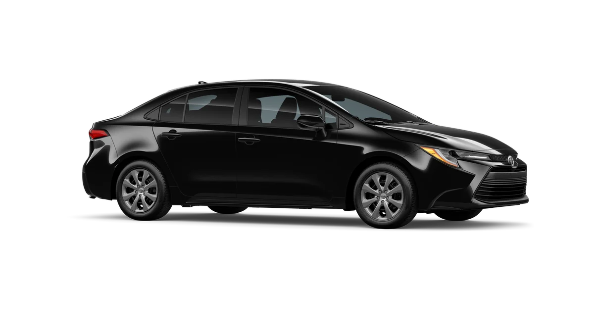New 2026 Midnight Black Metallic Toyota LE image 13