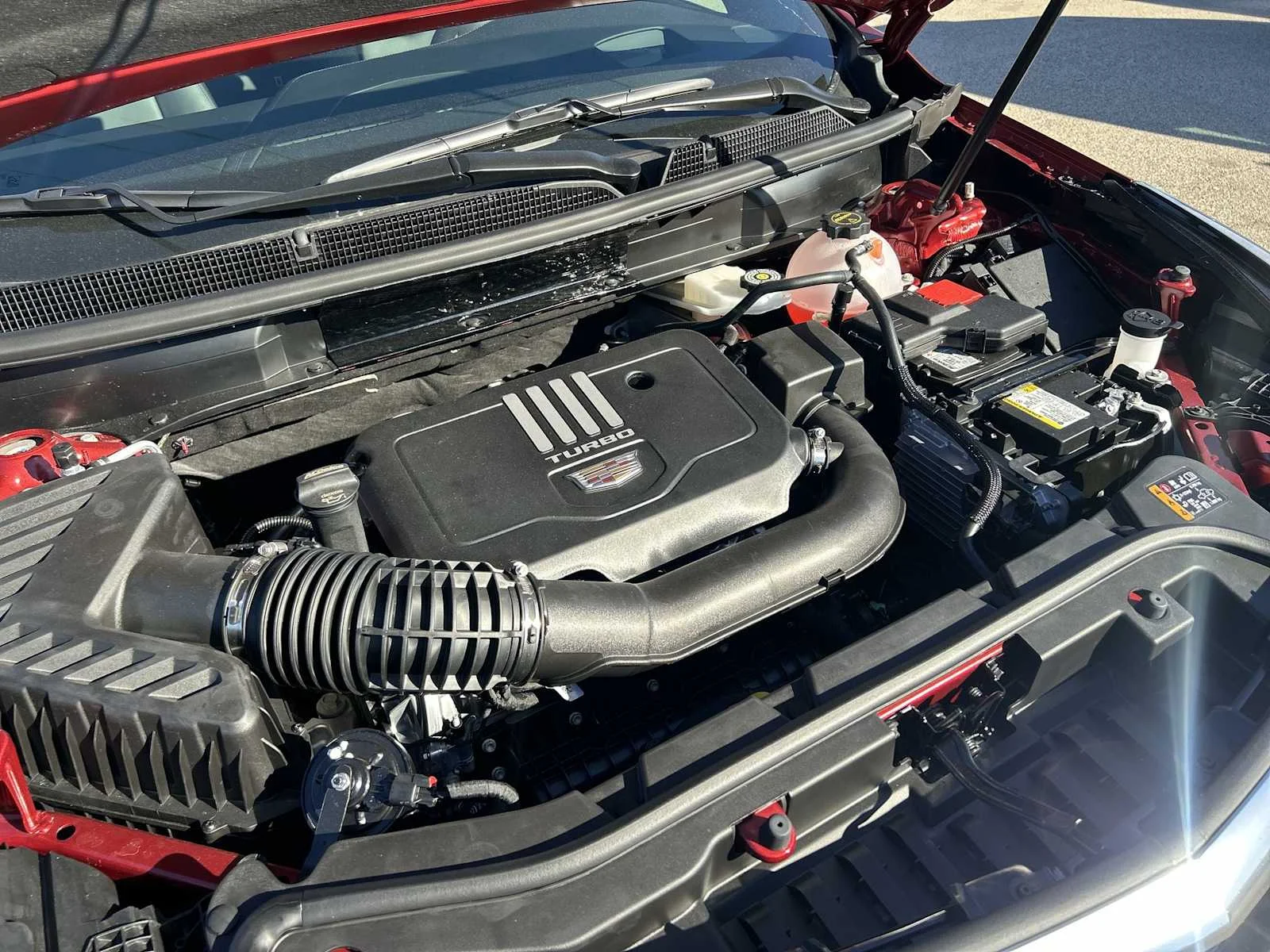 New 2025 Radiant Red Tintcoat Cadillac Premium Luxury image 32
