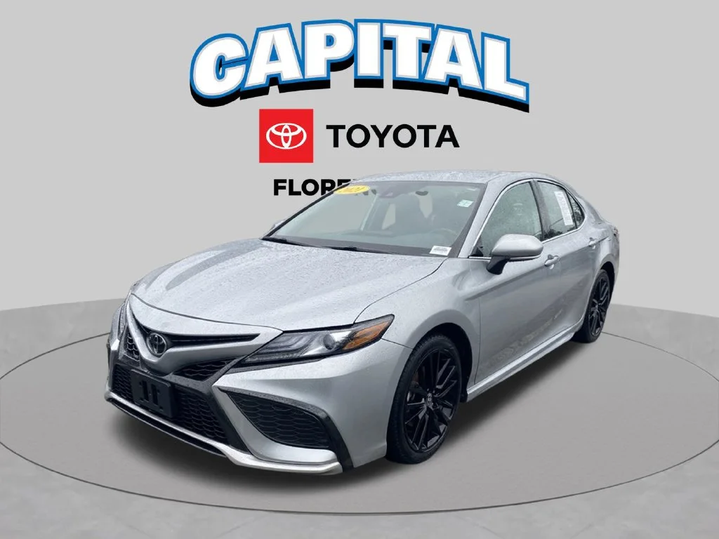 Used 2023 Silver Toyota XSE image 2