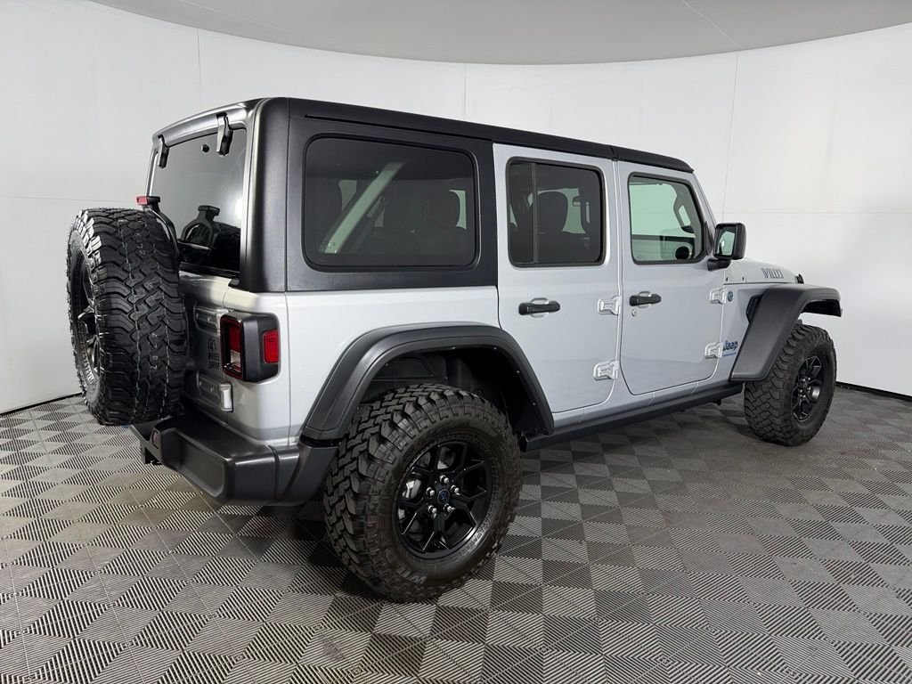 Used 2024 Silver Jeep Willys 4xe image 6