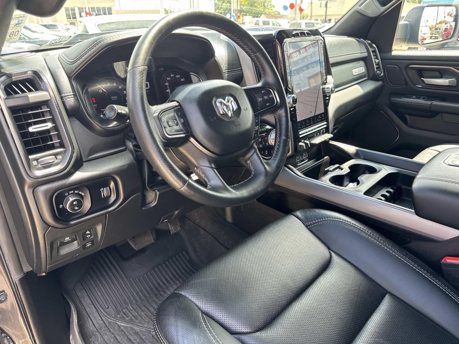 Used 2024 Granite Crystal Metallic Clearcoat Ram Rebel image 18