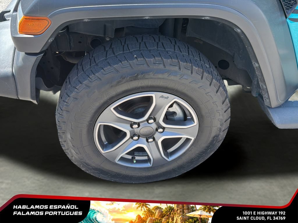 Used 2019 Teal Jeep Sport S 4x4 image 31