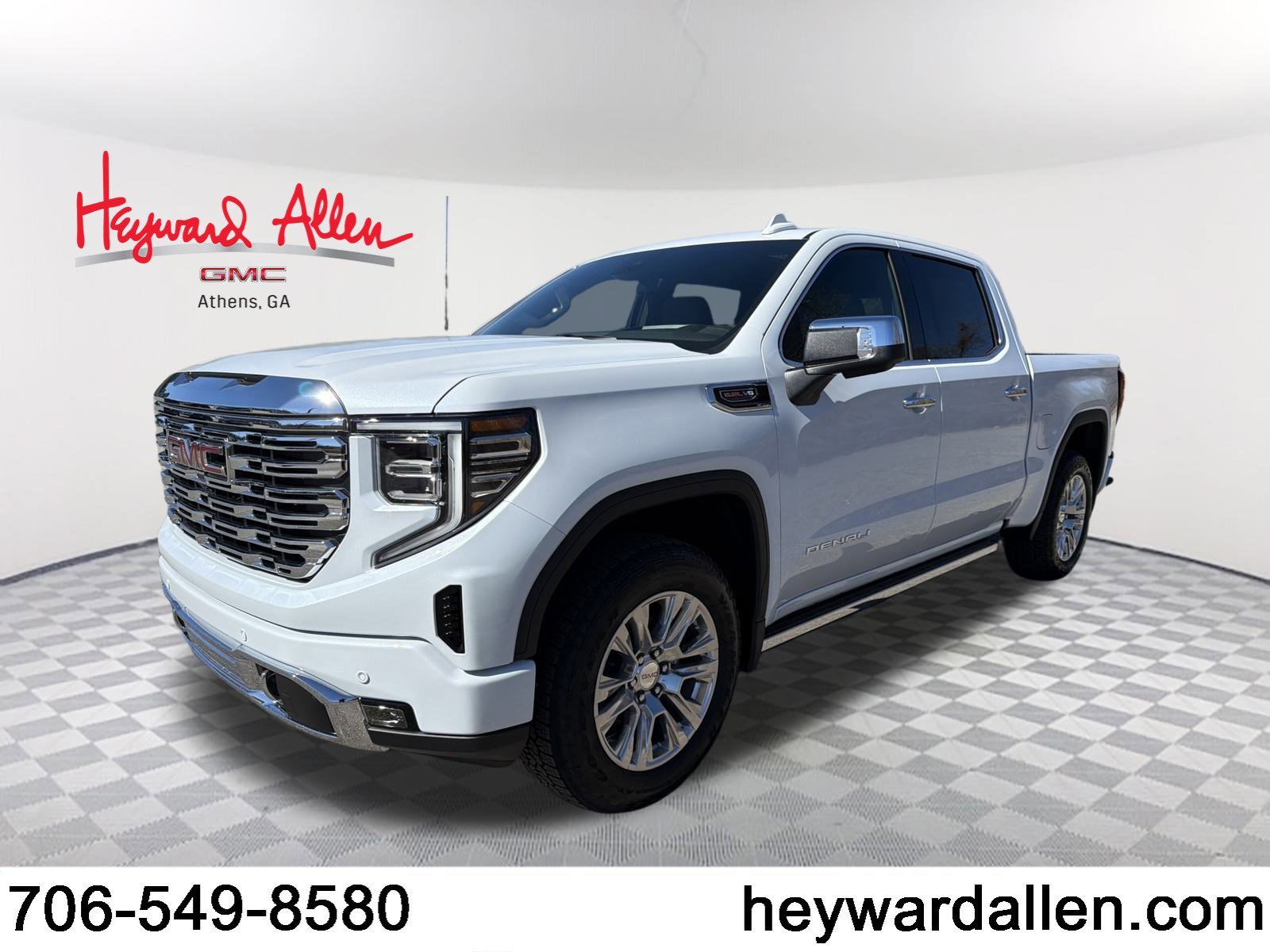 New 2026 Glacier White Tricoat GMC Denali image 1