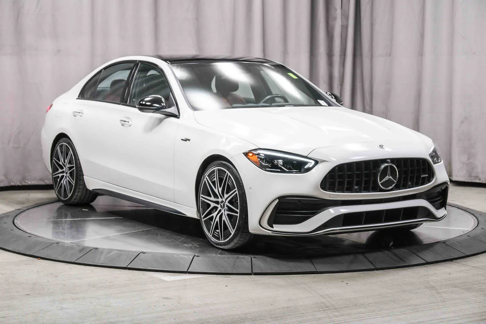 Certified Used 2023 Polar White Mercedes-Benz AMG® C 43 image 5