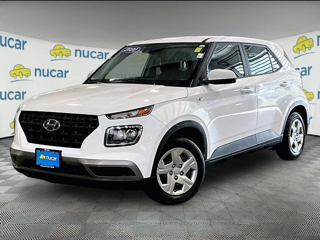 Used 2020 White Hyundai SE image 3