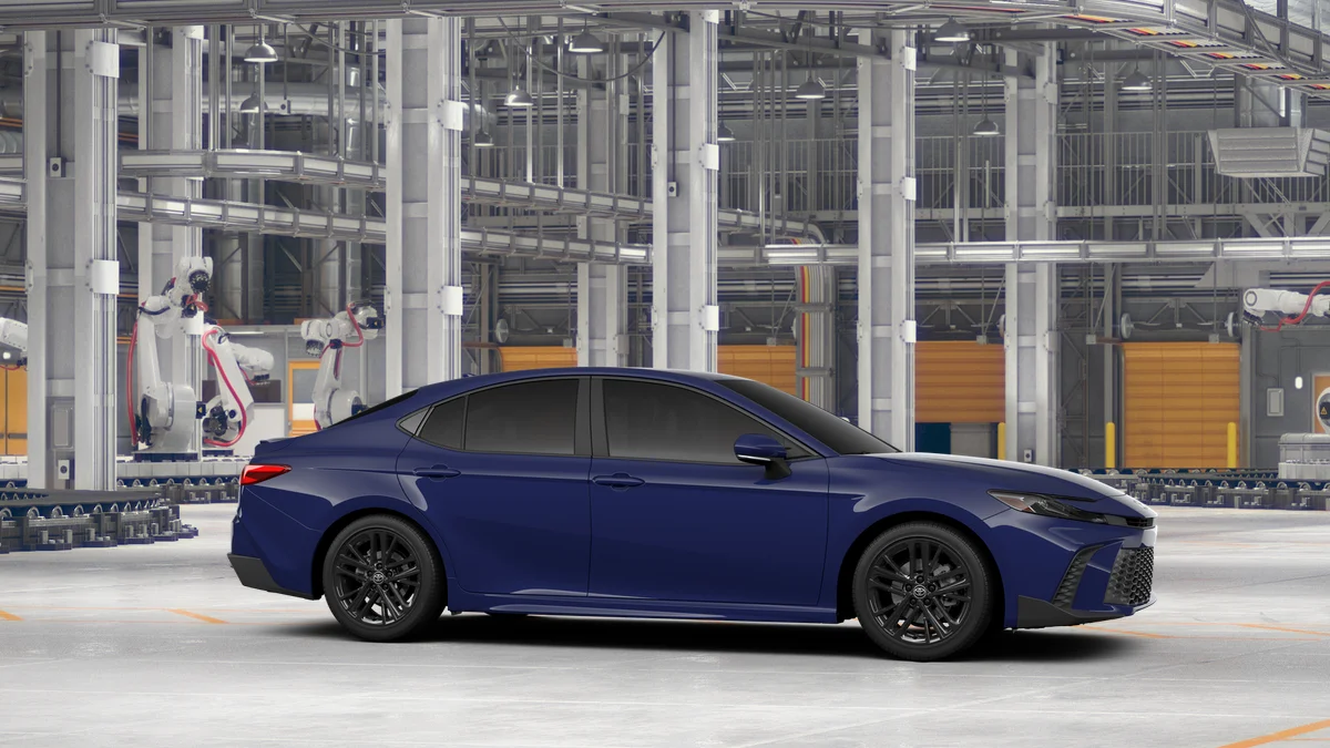 New 2026 Reservoir Blue Toyota SE image 13