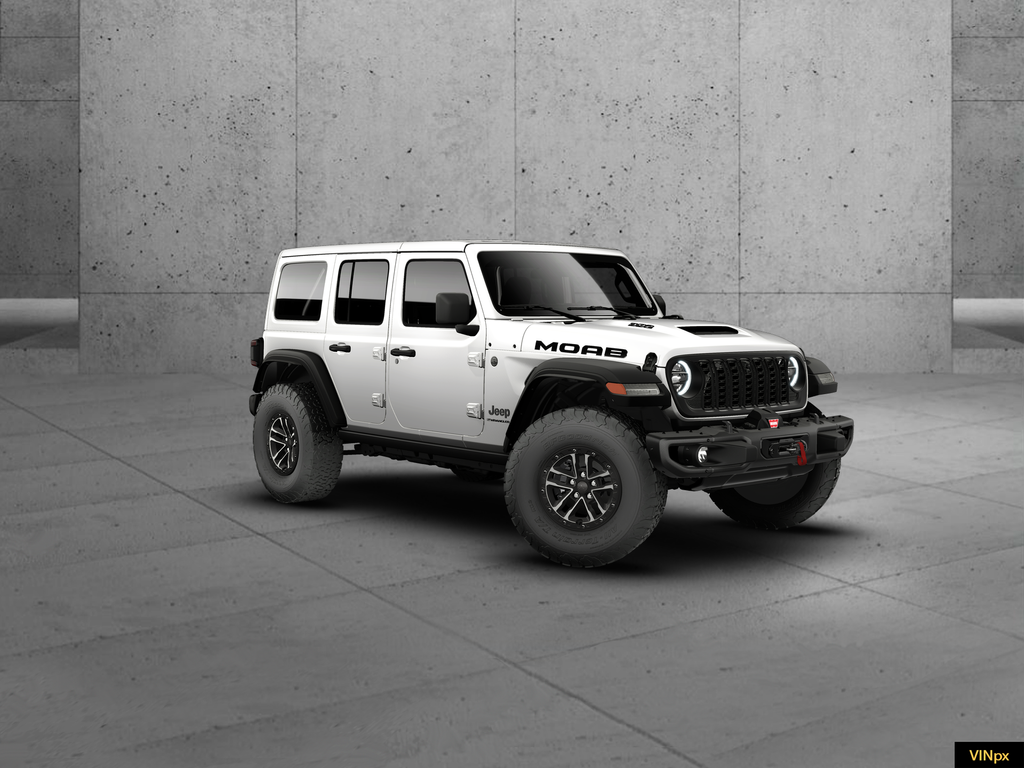 New 2026 Bright White Clear-Coat Exterior Paint Jeep  image 10
