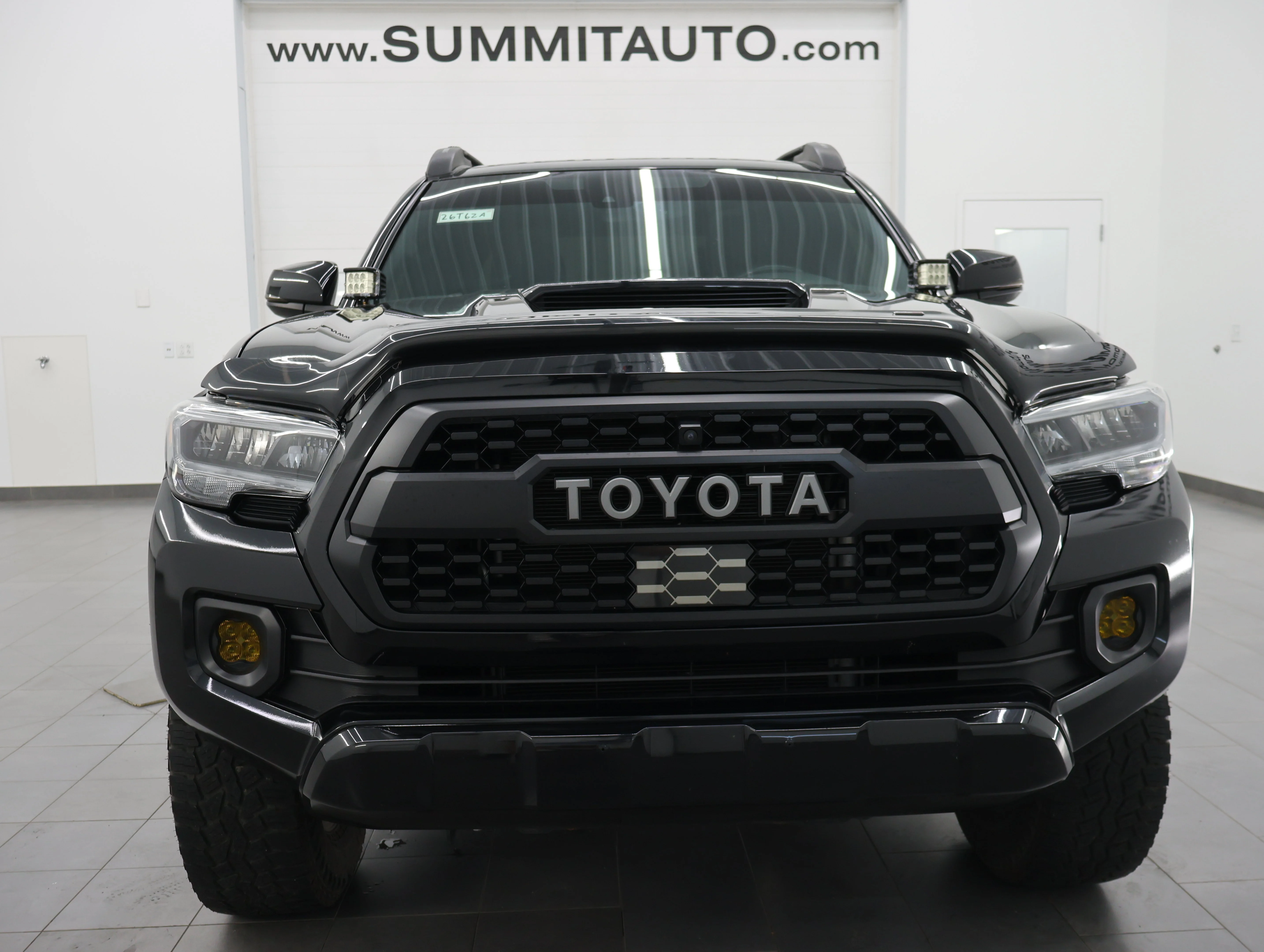 Used 2021 Midnight Black Metallic Toyota TRD Sport image 16