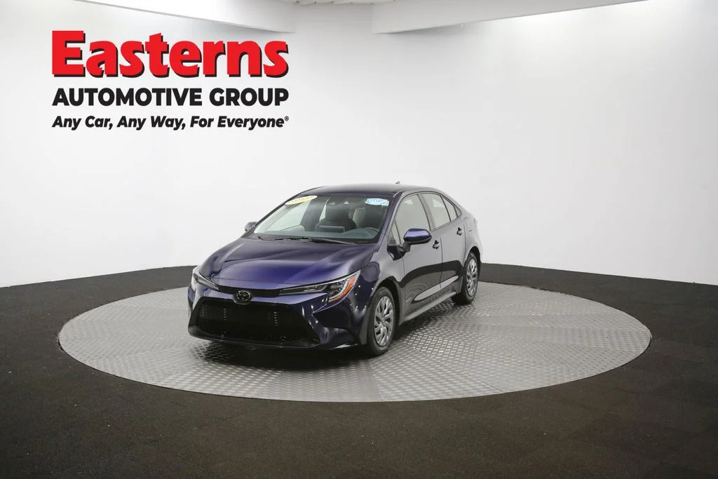 Used 2021 Blue Toyota LE image 52