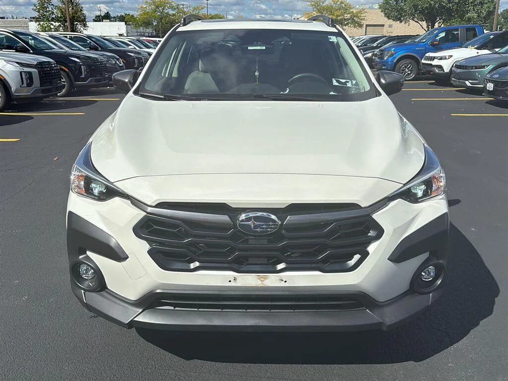 Used 2024 Crystal White Pearl Subaru Premium image 2