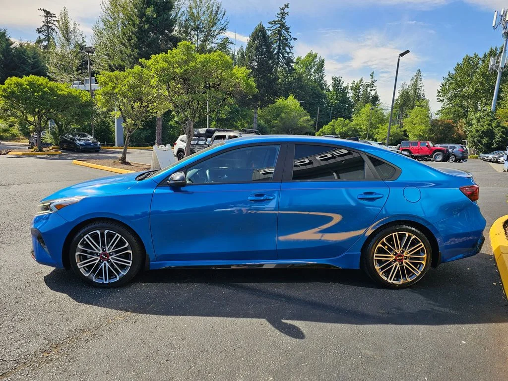 Used 2023 Sporty Blue Kia GT image 4