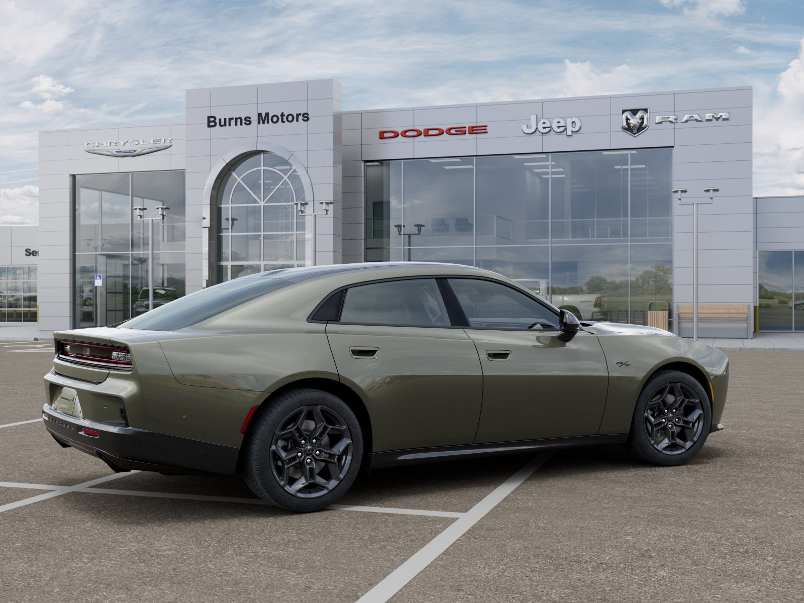 New 2026 Green Machine Exterior Paint Dodge R/T Blacktop image 30