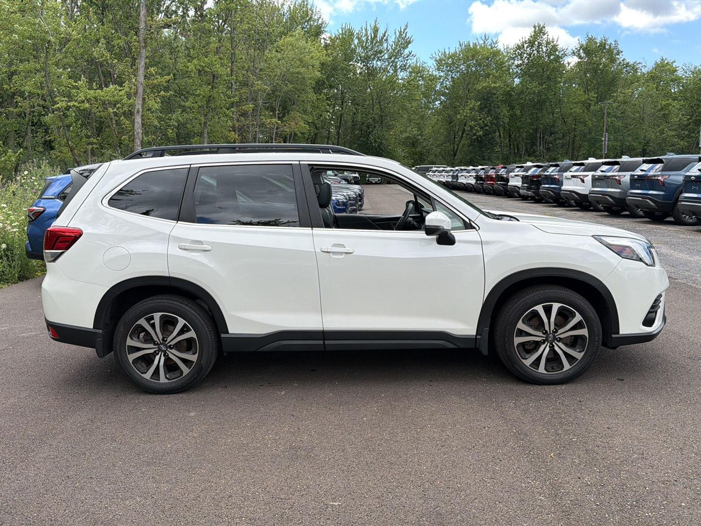 Used 2024 Crystal White Pearl Subaru Limited image 7