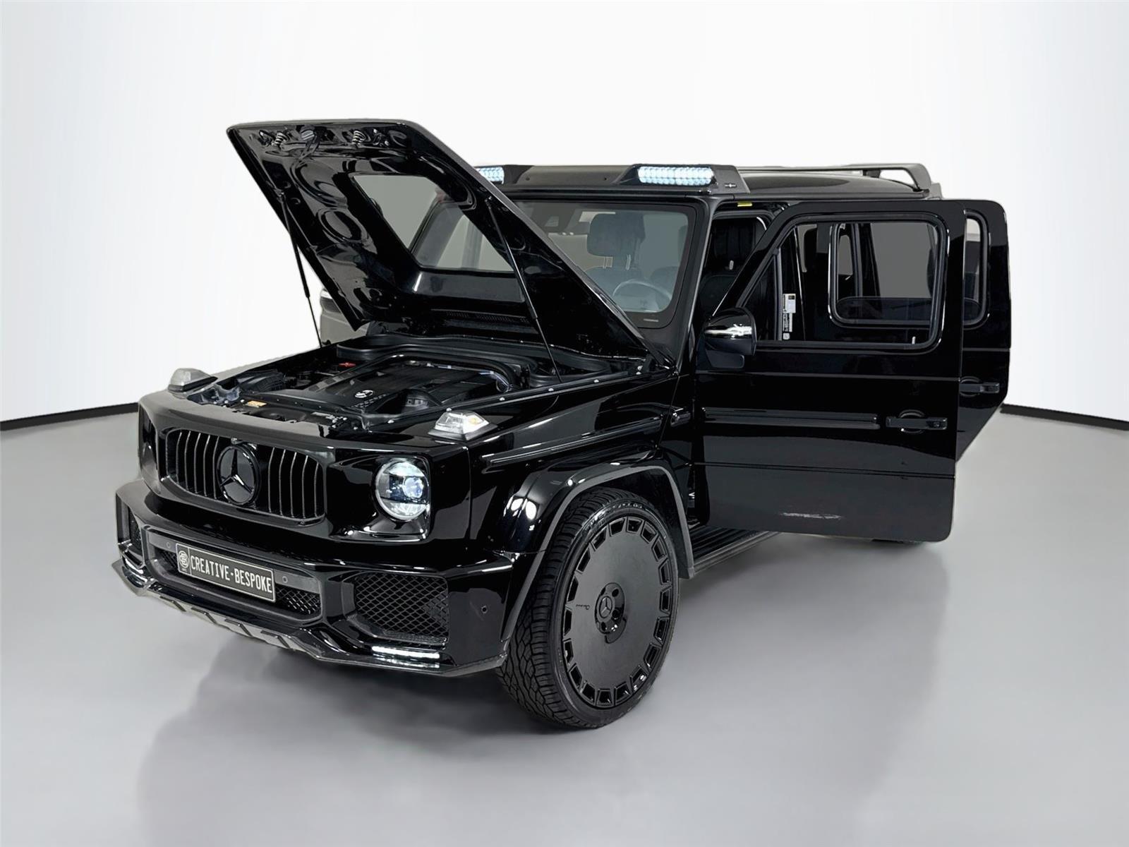 Used 2021 Black Mercedes-Benz G 550 | Carbon Widebody | Giovanna Wheels | Starlight Roof image 53