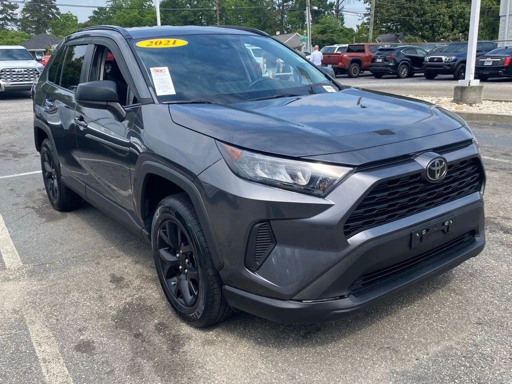 Used 2021 Gray Toyota LE image 1