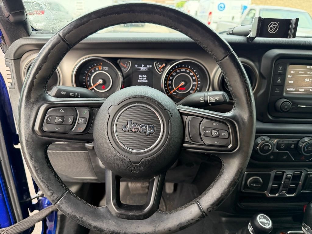 Used 2020 Blue Jeep Unlimited Sport S image 22