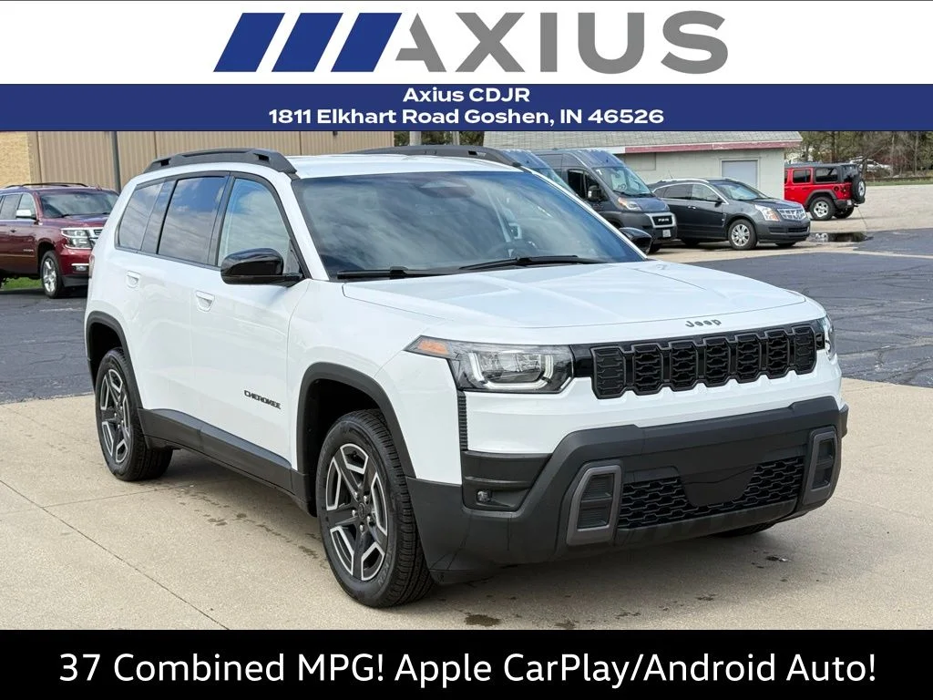 New 2026 Bright White Clear-Coat Exterior Paint Jeep Limited image 1