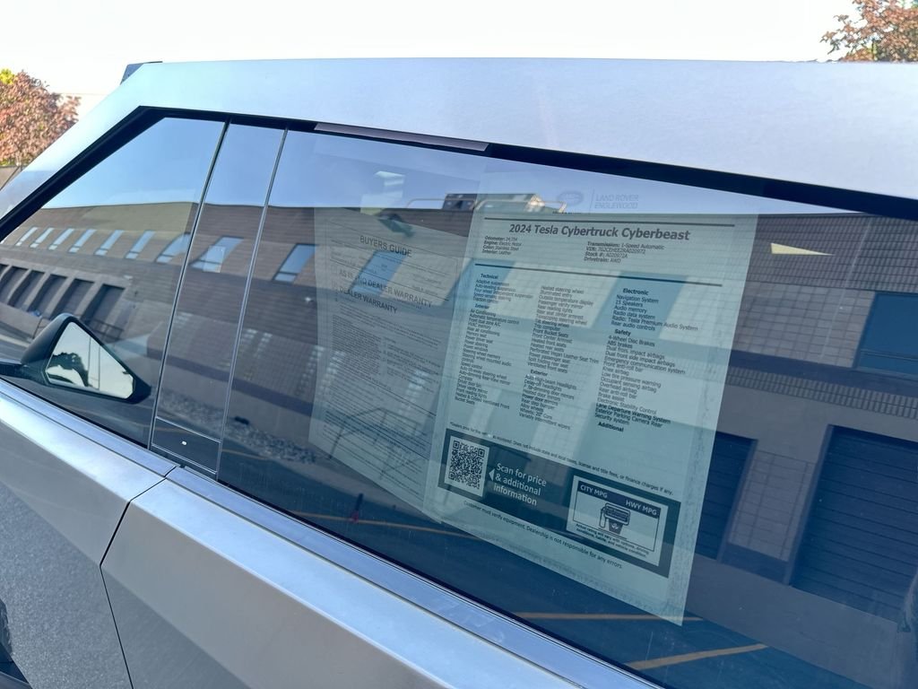 Used 2024 Stainless Steel Tesla Cyberbeast image 24