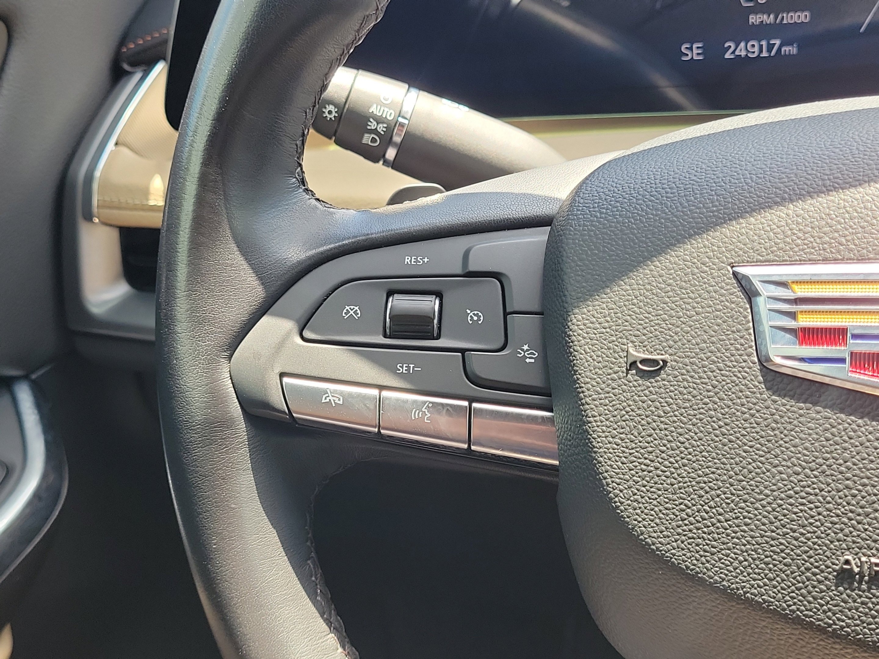 Used 2024 Argent Silver Metallic Cadillac Luxury image 32