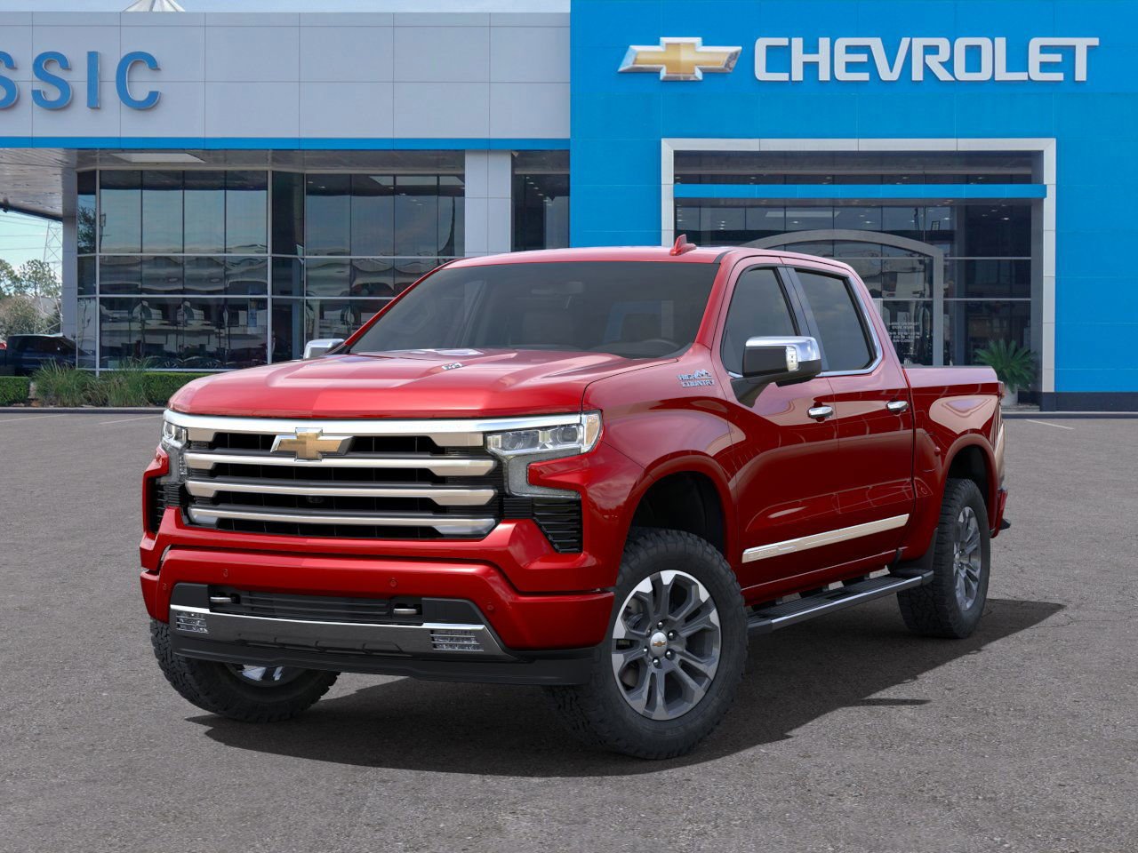 2025 Chevrolet Silverado 1500 High Country Red at Classic Elite Chevrolet Hwy 6