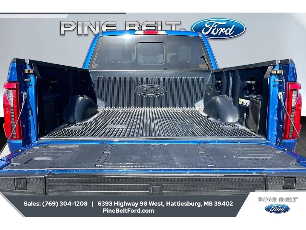 Used 2024 Atlas Blue Metallic Ford XLT image 12