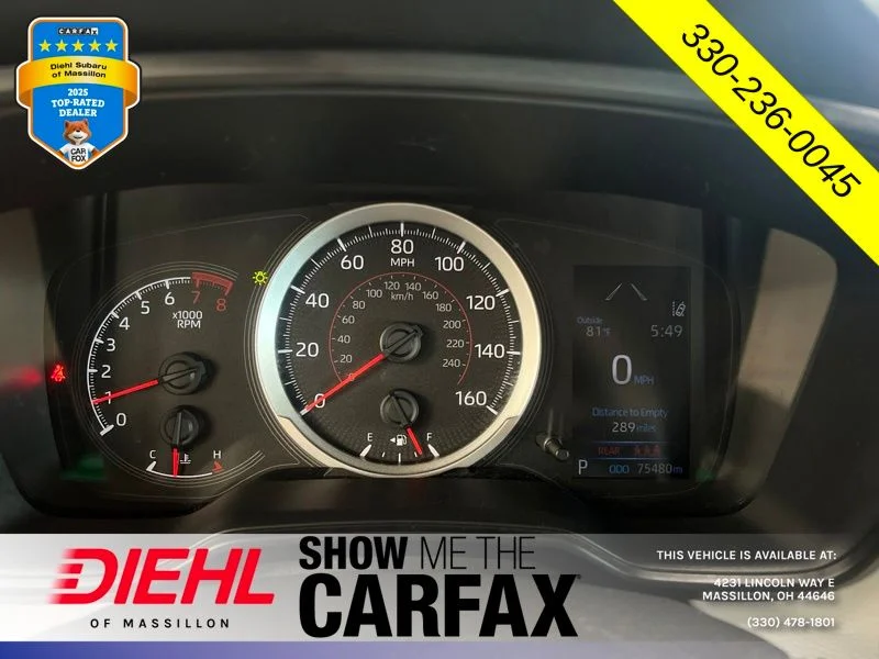Used 2022 Red Toyota SE image 28