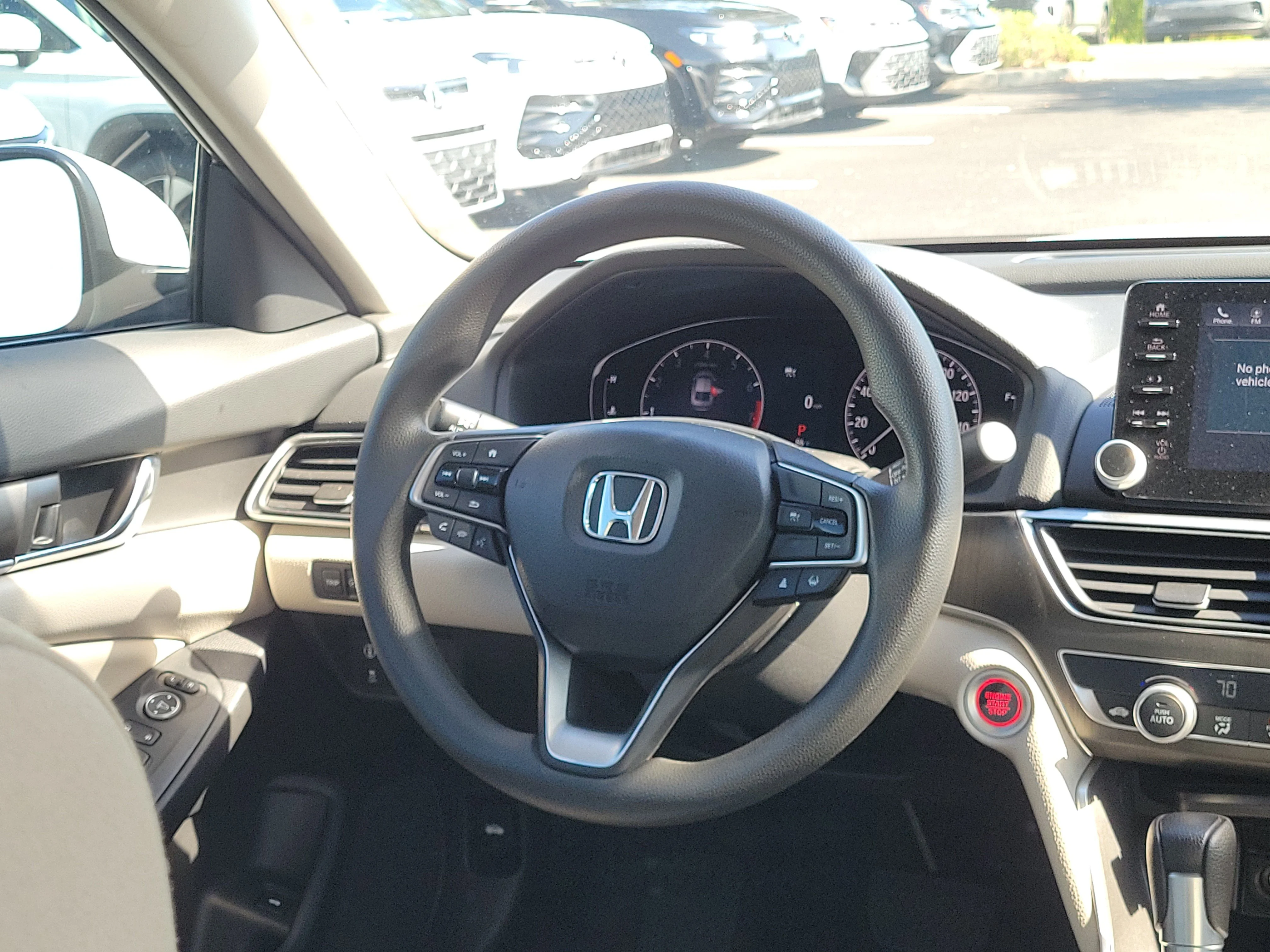 Certified Used 2022 Platinum White Pearl Honda LX image 3