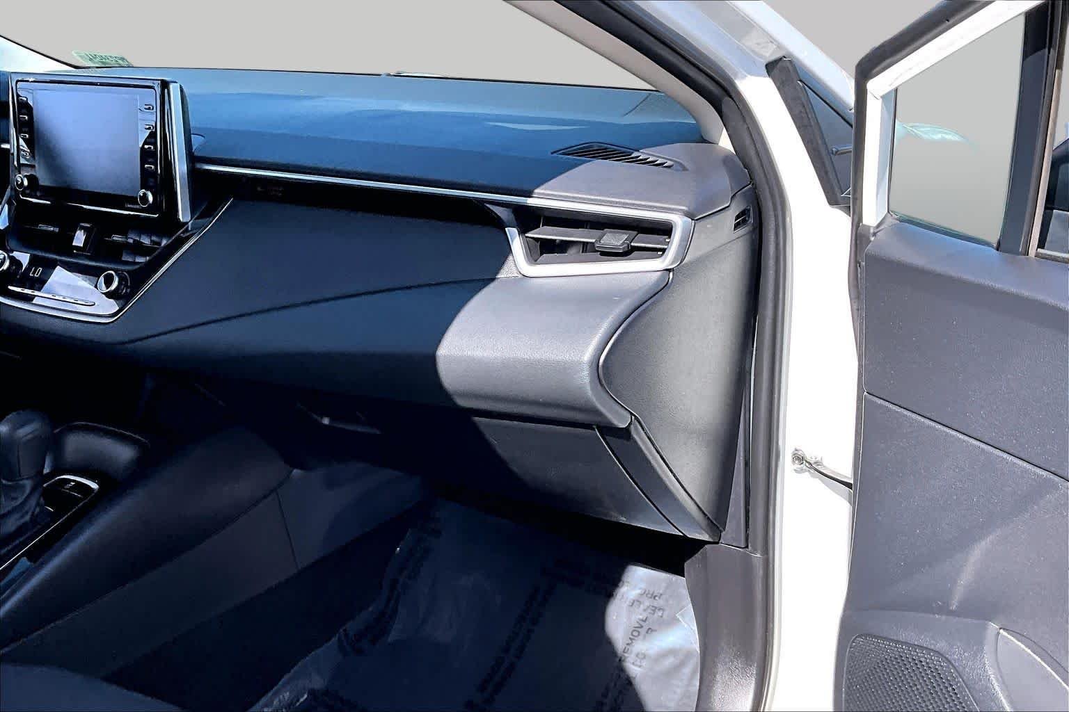 Certified Used 2021 Super White Toyota LE image 18