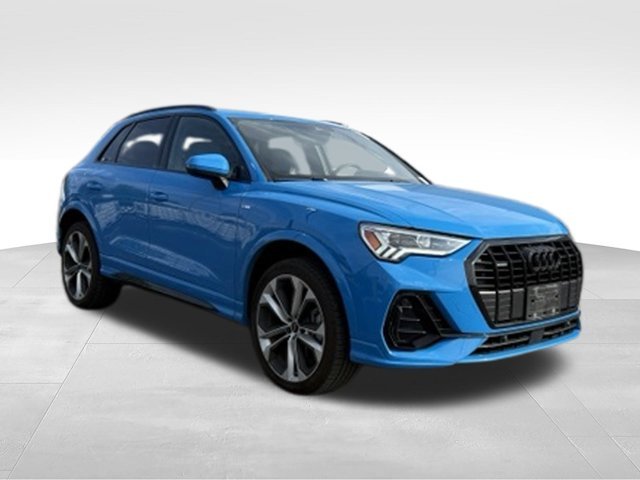 Used 2021 Blue Audi Premium Plus image 1